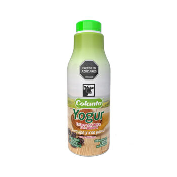 Yogur Colanta Arequipe Pasas Garrafa x 1000 gr