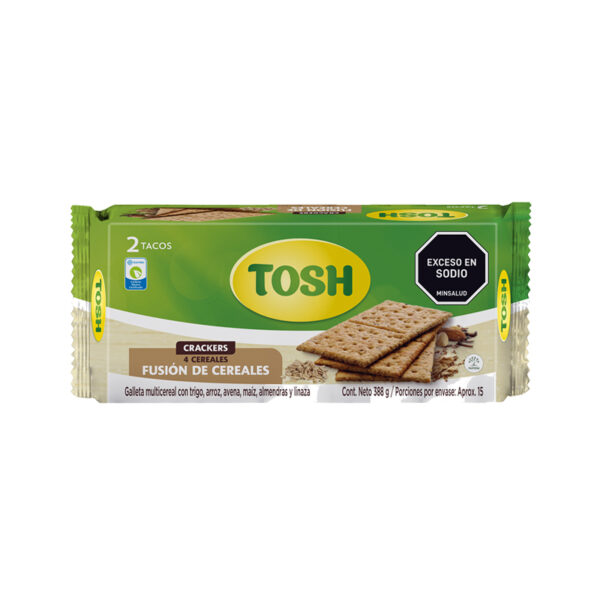Galleta Tosh Fusion Taco  x 388 gr