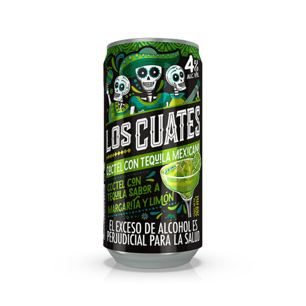 Coctel los Cuates Limon Lata x 269 ml
