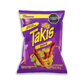 Takis Fuego Bimbo x 185 gr