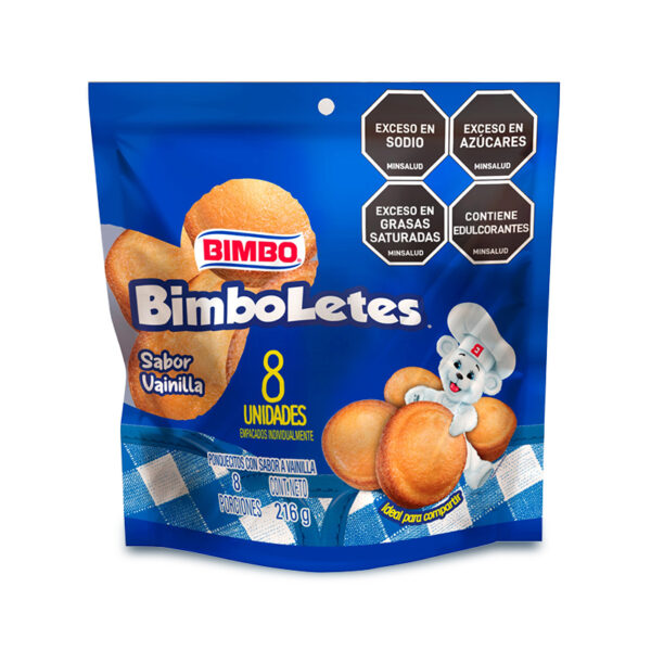 Bimboletes Vainilla Bimbo 8 x 216 gr