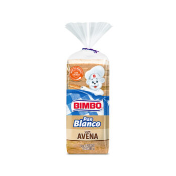 Pan Tajado Avena Bimbo Bolsa x 350 gr