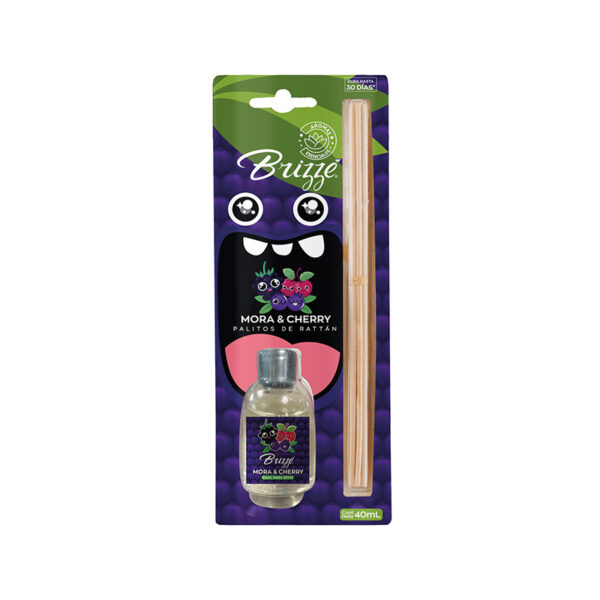 Ambientador Palitos Mora y Cherri  Brizeex 40 ml