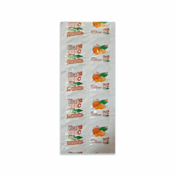 Vitamina C Vical Mandarina  Zing x 10 Tabletas