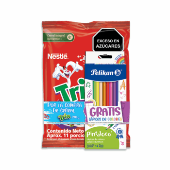 Cereal Trix de Nestle x 340 gr Gratis Colores