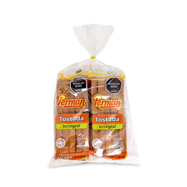 Tostada Integral Pack Perman 20 x 300 gr