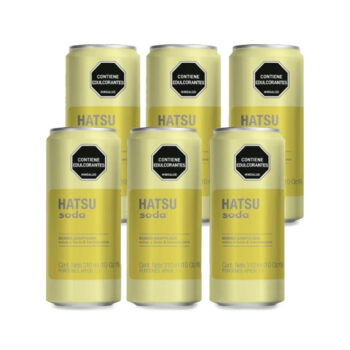Soda Hatsu Limon y Hierbabuena Lata  6 x 310 ml x 1860 ml