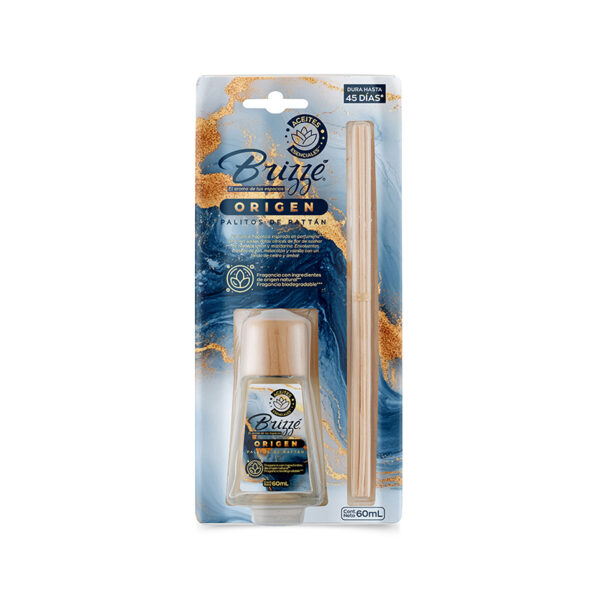 Ambientador Palitos Brizee Origen x 60 ml