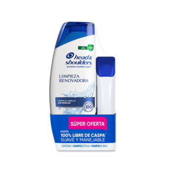 Of  Sh Hys Limp Renovadora x 375 ml + un Sh x 180 ml x 555 ml P.E
