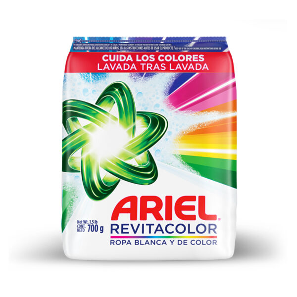 Detergente Ariel Revitacolor x 700 gr