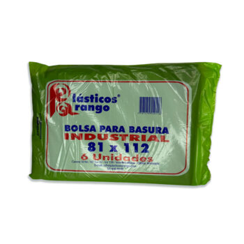 Bolsa de Basura Industrial Plasticos Arango 81 x 112  x 6 Unidades