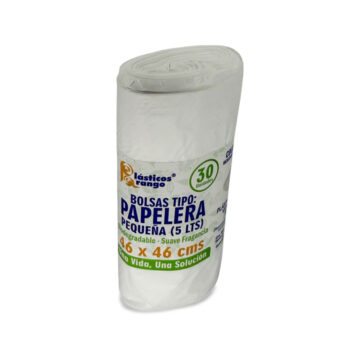 Bolsa Papelera Blanca Aroma Arango 46x46 x 30 Unidades