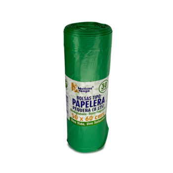 Bolsa Papelera Verde Aroma 50x60 Arango x 30 Unidades