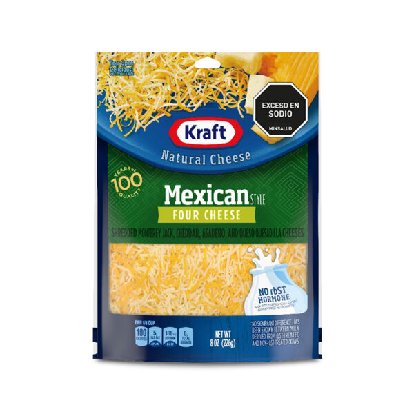 Queso Mexicano Rallado Kraft x 226 gr