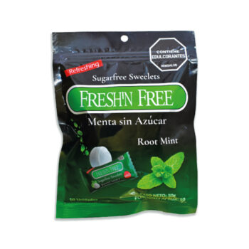 Menta Sin Azucar Freshn Free 50 x  50 gr