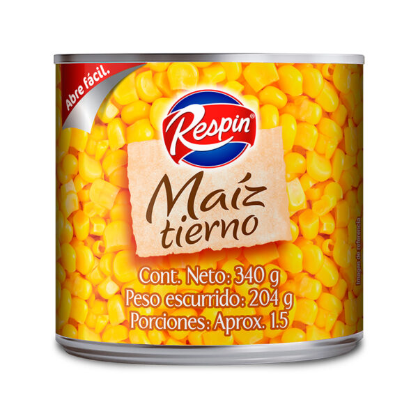 Maiz Tierno Respin x 340 gr