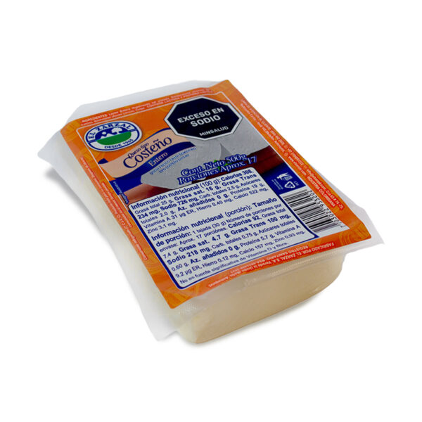 Queso Costeno el Zarzal x 500 gr