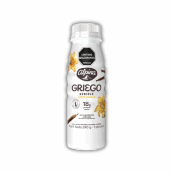 Yogurt Griego Bebible Vainilla Alpina x 240 gr
