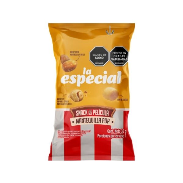 Mani la Especial Mantequilla Pop x 32 gr