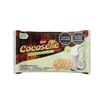 Galleta Cocosette Samdwich Limonada x 360 gr