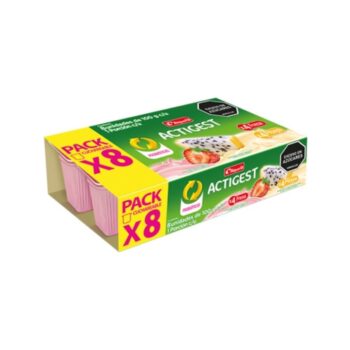 Yogurt Actigest Cuchareable Alqueria 8 x 100 gr x 800 gr