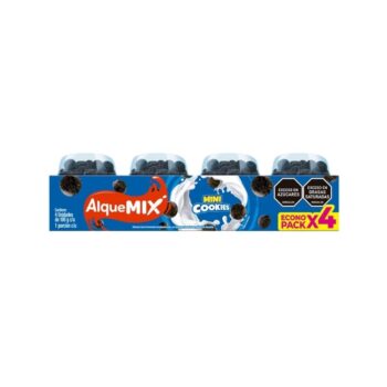 Yogurt Alquemis Mini Cookies 4 x 100 gr x 400 gr