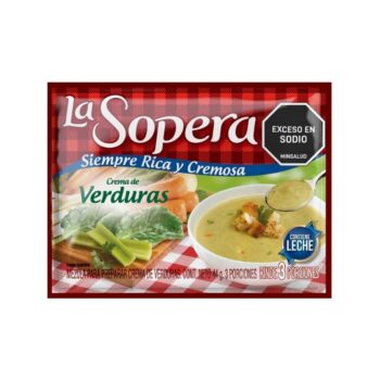 Sopera Verduras 3 Porciones*45 gr