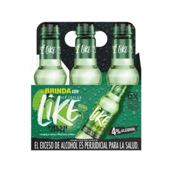 Coctel Like Manzana Verde 6 x 300 ml x 1800 ml