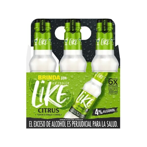 Coctel Like de Limon 6 x 300 ml x 1800 ml
