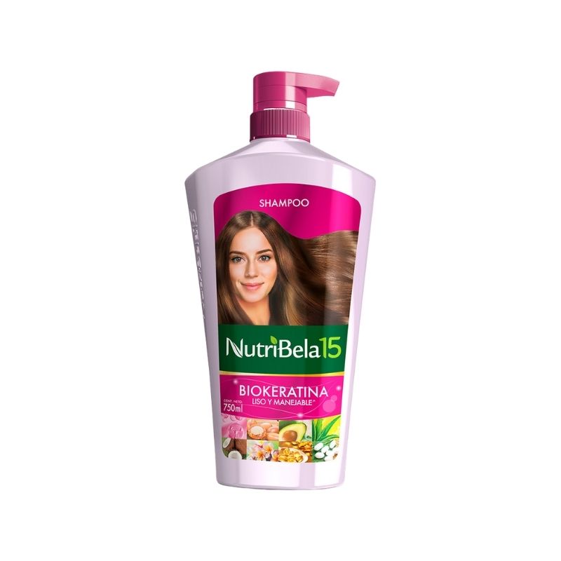 Shampoo Nutribela Biokeratina x 750 ml