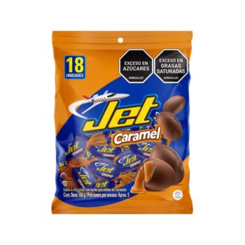 Chocolatina Jet Caramel  18 x 108 gr
