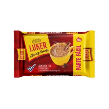 Chocolate Luker Clavos y Canela x 112 gr