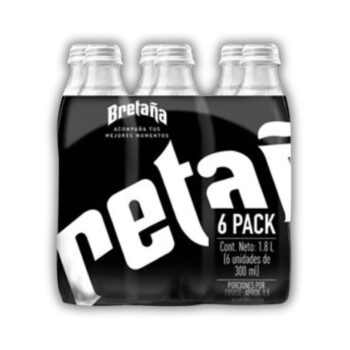 Gaseosa Bretana 6 x 300 ml x 1800 ml