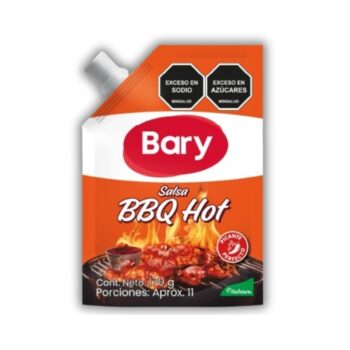Salsa Bbq Hot Bary x 170 gr