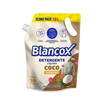 Detergete Liquido Blancox Ropa Delicada Doypack x 1800 ml