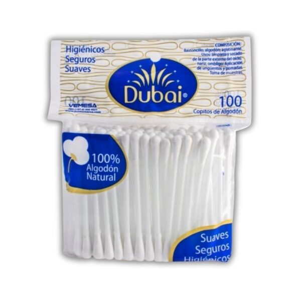 Copitos Papel Dubai Bolsa x 100 Unidades
