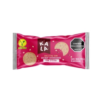 Galleta Kala Avena Arandanos Bandeja 6 x 36 gr x 216 gr