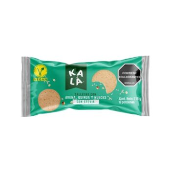 Galleta Kala Avena Quinua Bandeja  6 x 36 gr x 216 gr