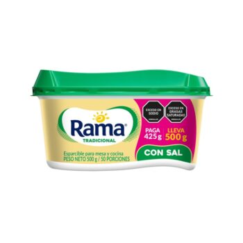 Of Margarina Rama con Sal Pague 425 gr Lleve 500 gr
