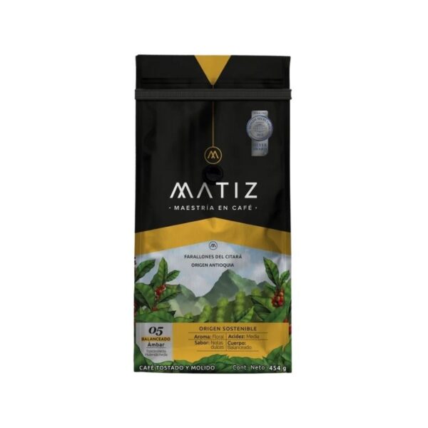 Café Matiz Ambar Molido x  454 gr