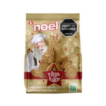 Galleta Navidad Noel Bolsa x 400 gr