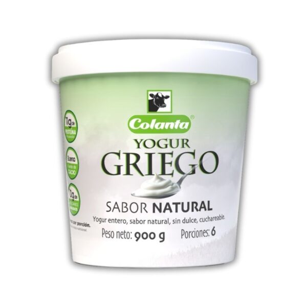 Yogur Griego Colanta Natural x 900 ml