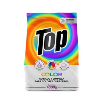 Detergente en Polvo Top Color x 4000 gr