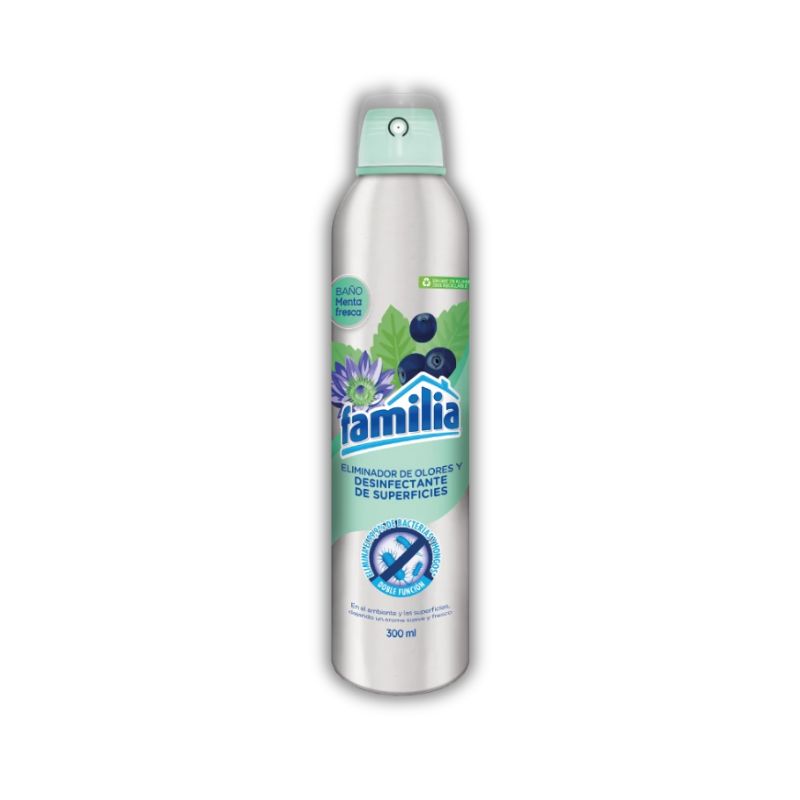 Eliminador de Olores Familia Menta Fresca x 300 ml