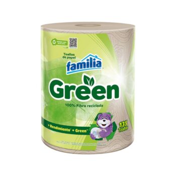 Toalla Familia Green Papel x 135 Unidades