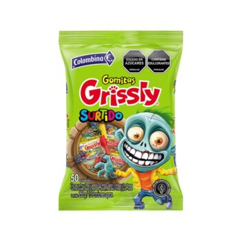 Goma Grisly Surtido Halloween x 255 gr