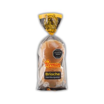 Pan Hamburguesa Brioche Perman 4*305 gr